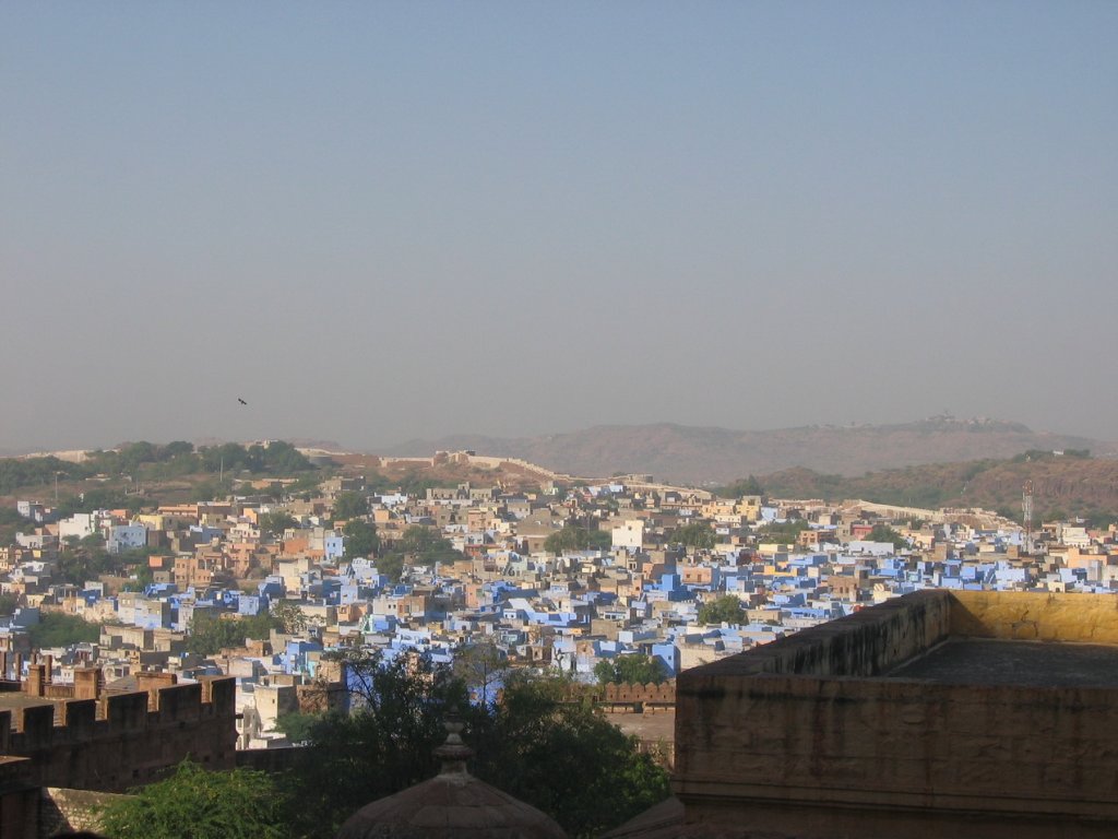 15-View of Johdpur, the Blue city.jpg - View of Johdpur, the Blue city